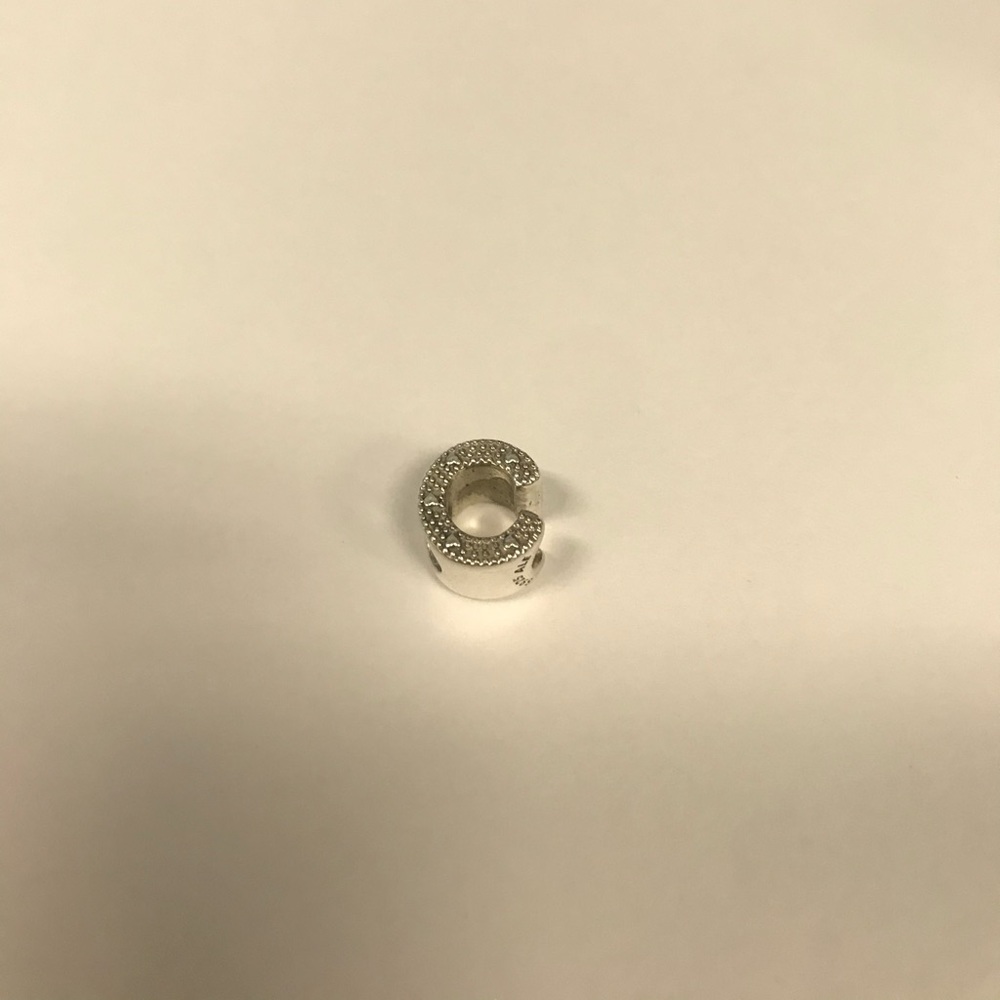 C Pandora Charm